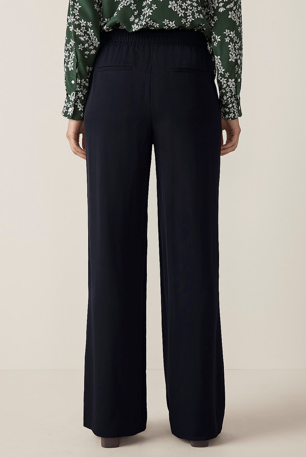 Pull On Wide Leg Pant