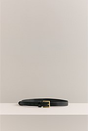 Leather Slim Belt