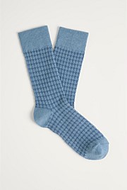 Houndstooth Sock