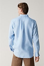 Regular Fit Delave Linen Shirt