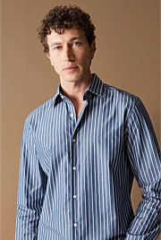 Regular Fit Cotton Urban Striped Shirt