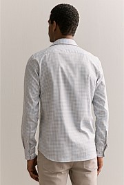 Tailored Fit Supima Cotton Micro Check Shirt