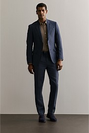 Regular Fit Belgian Linen Blazer