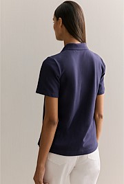 Australian Cotton Pique Classic Monogram Polo