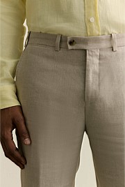 Regular Fit Belgian Linen Pant