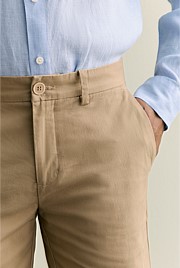 Cotton Twill Chino Short