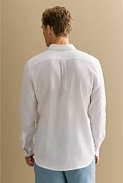 Regular Fit Classic Linen Shirt