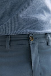 Stretch Cotton Twill Chino Short