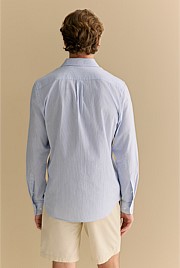 Regular Fit Seersucker Stripe Shirt