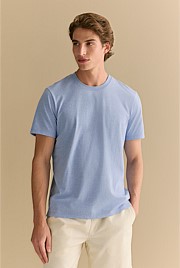 Organically Grown Cotton Marle Crew T-shirt