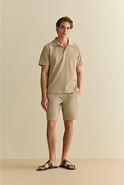 Organically Grown Cotton Twill Pull On Short