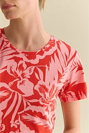 Australian Cotton Hibiscus T-shirt