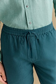 Linen Cotton Pull On Short