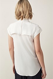 Silk Short Sleeve Shirt