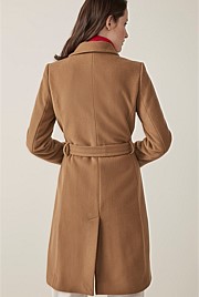 Funnel Neck Coat